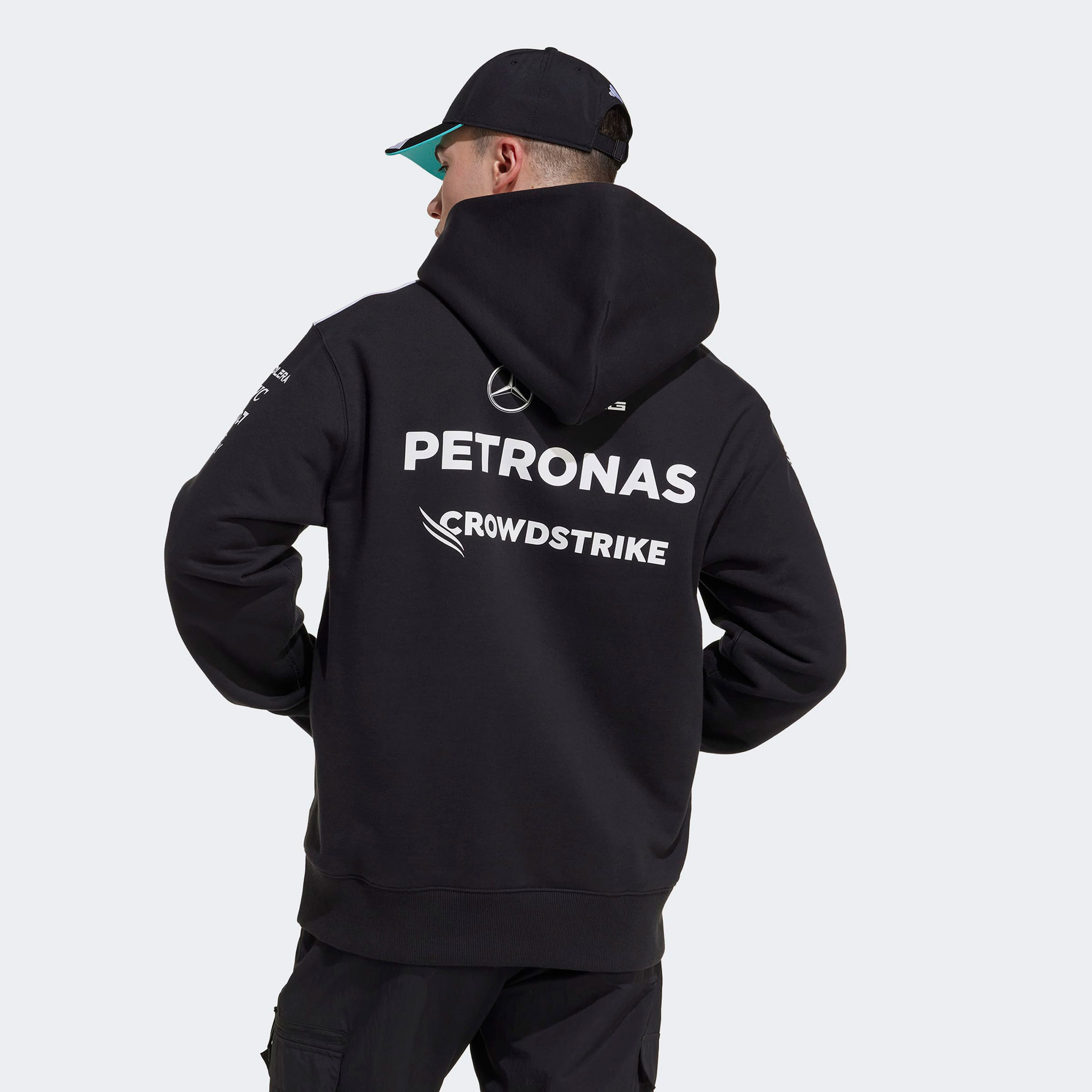 adidas Mer Tm Hood M Erkek Siyah Sweatshirt