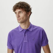 Nautica Erkek Mor Classic Fit Kısa Kollu Polo Yaka T-Shirt
