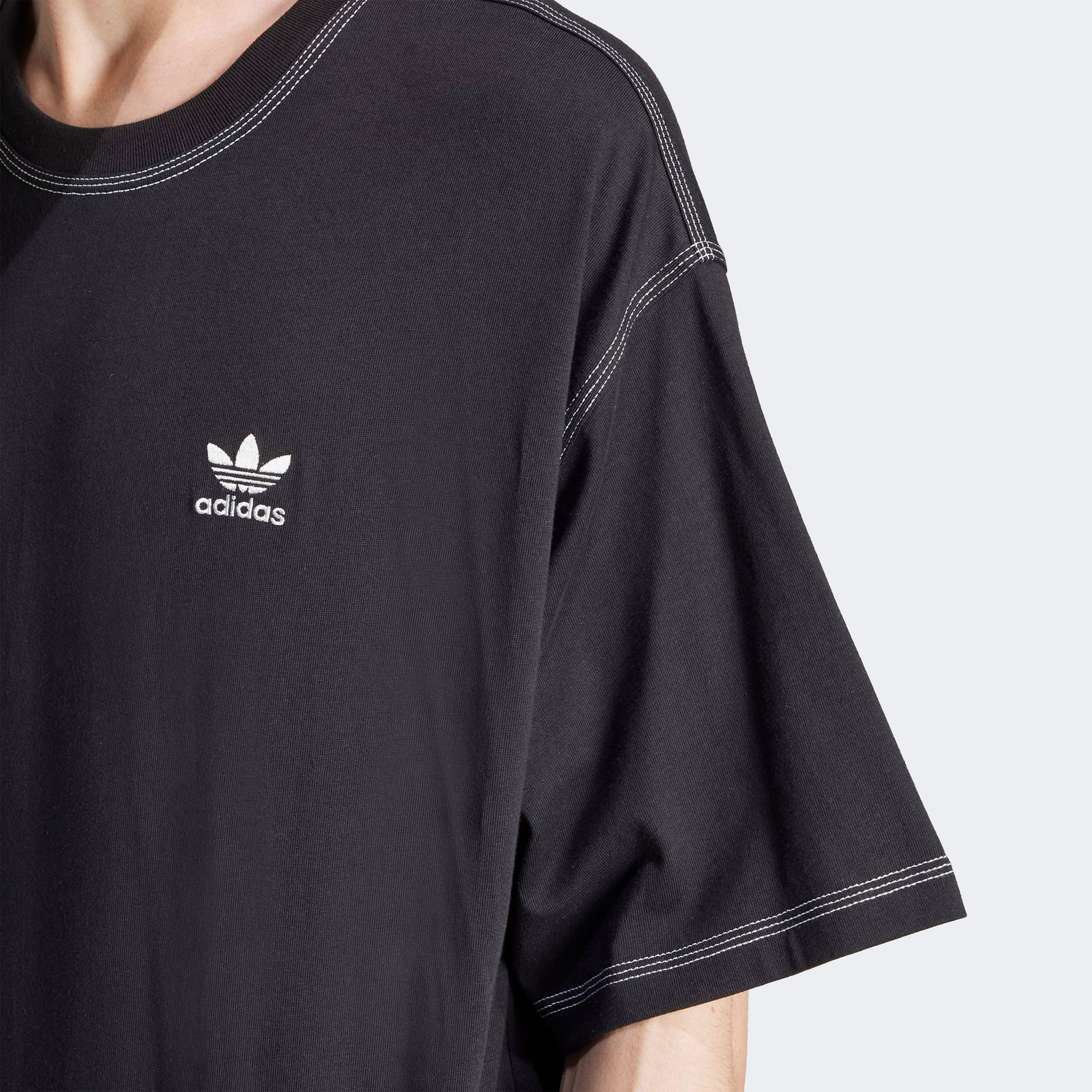 adidas Essential Erkek Siyah T-Shirt