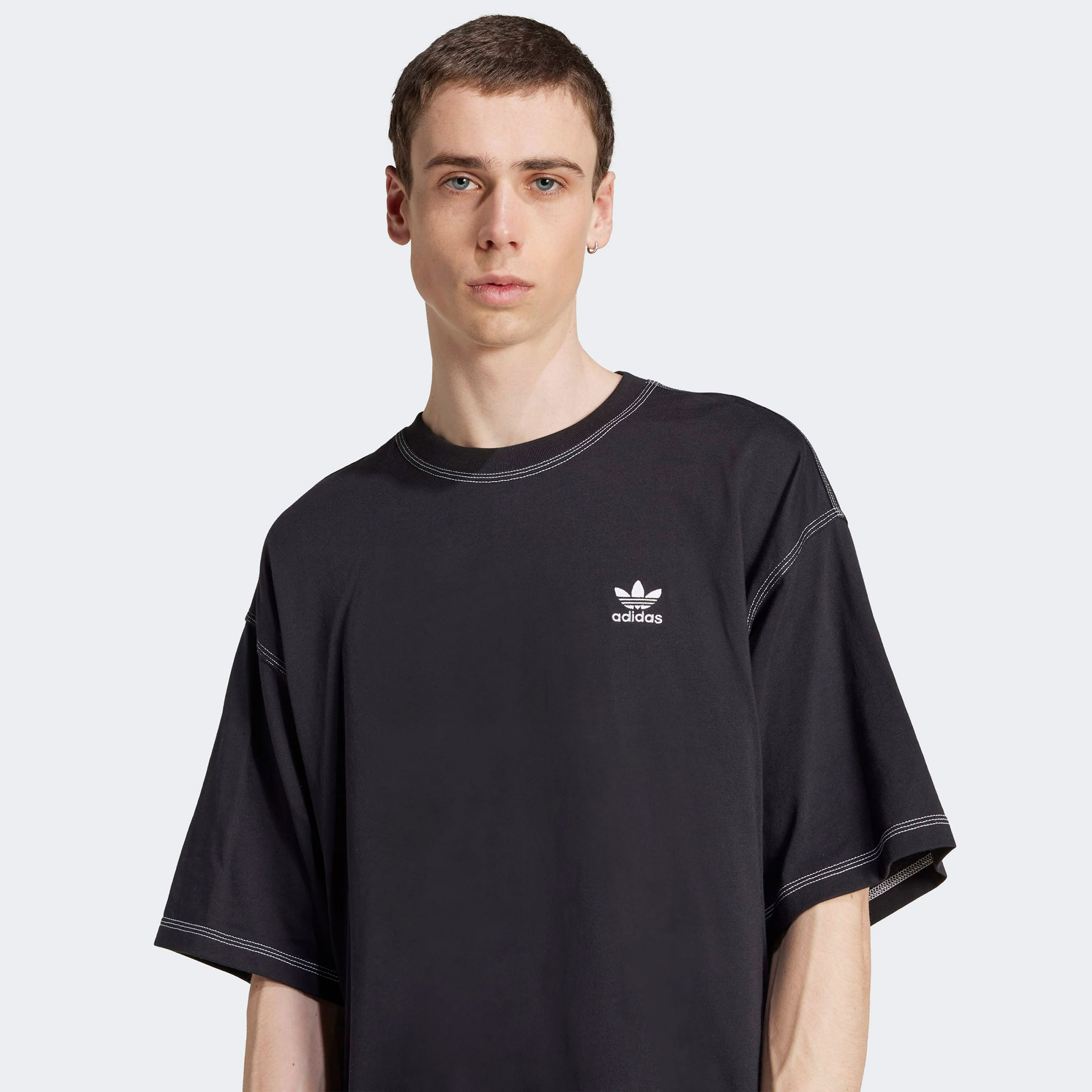 adidas Essential Erkek Siyah T-Shirt