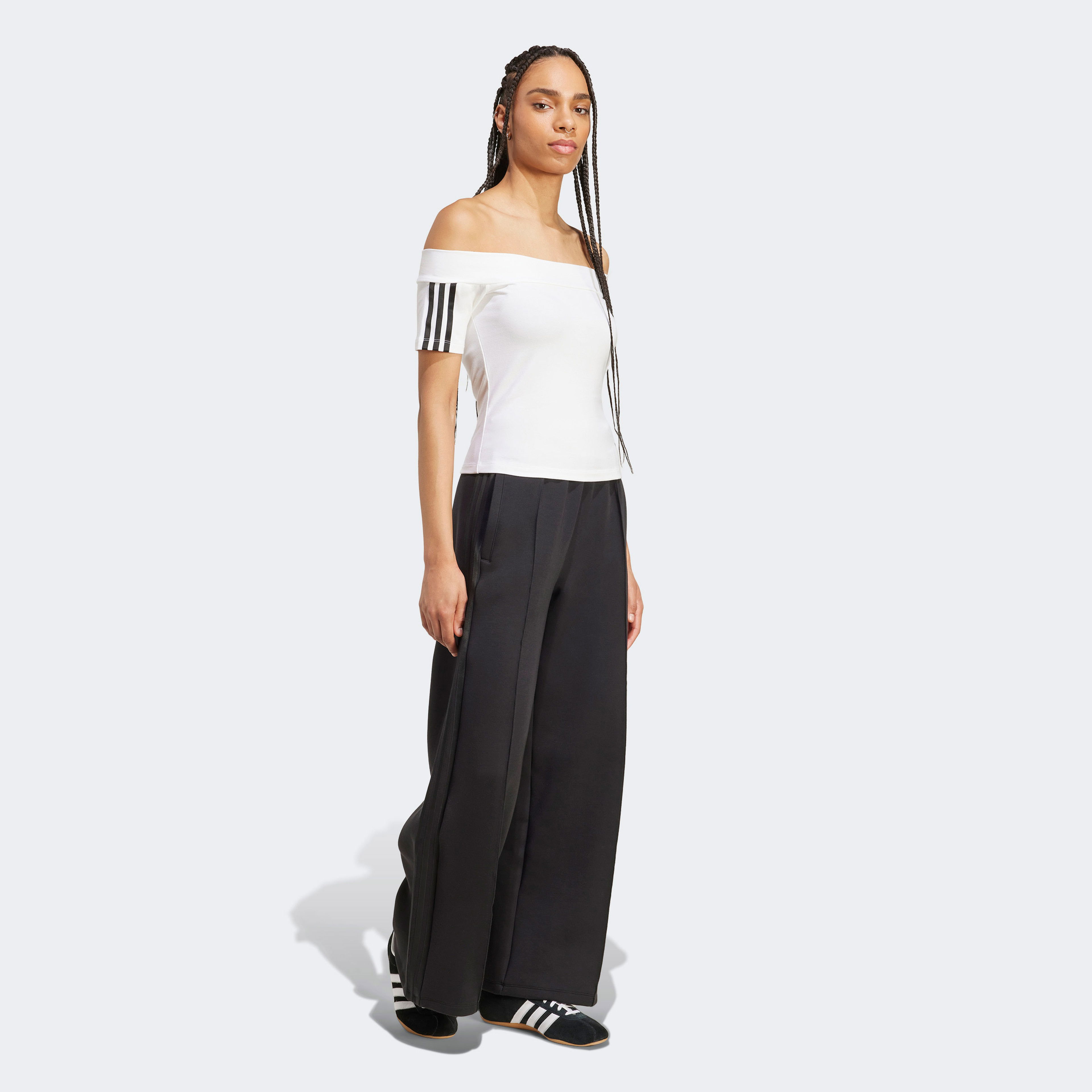 adidas Bandeau Ss Kadın Beyaz T-Shirt