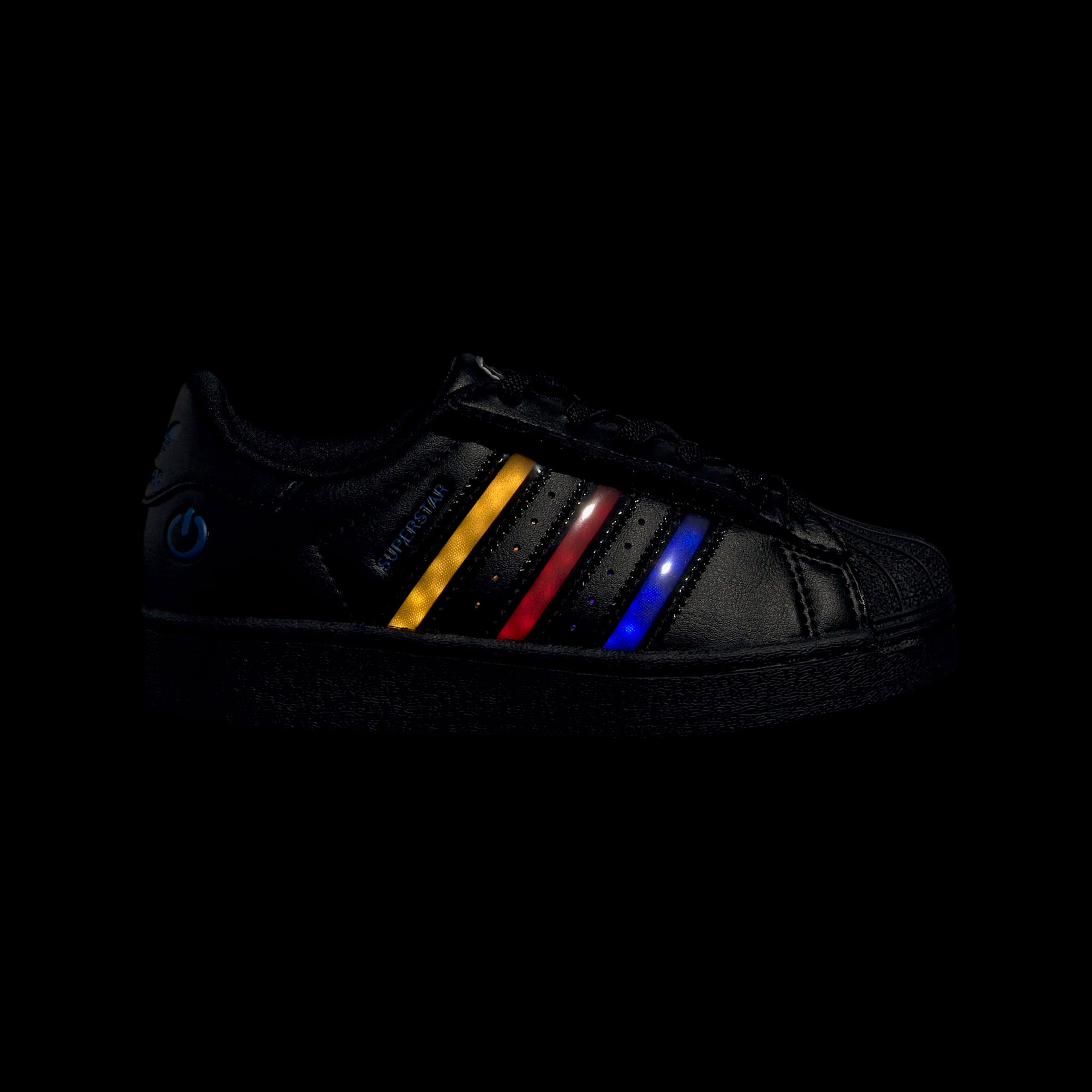 adidas Superstar Led Lights Cf El C Çocuk Siyah Spor Ayakkabı