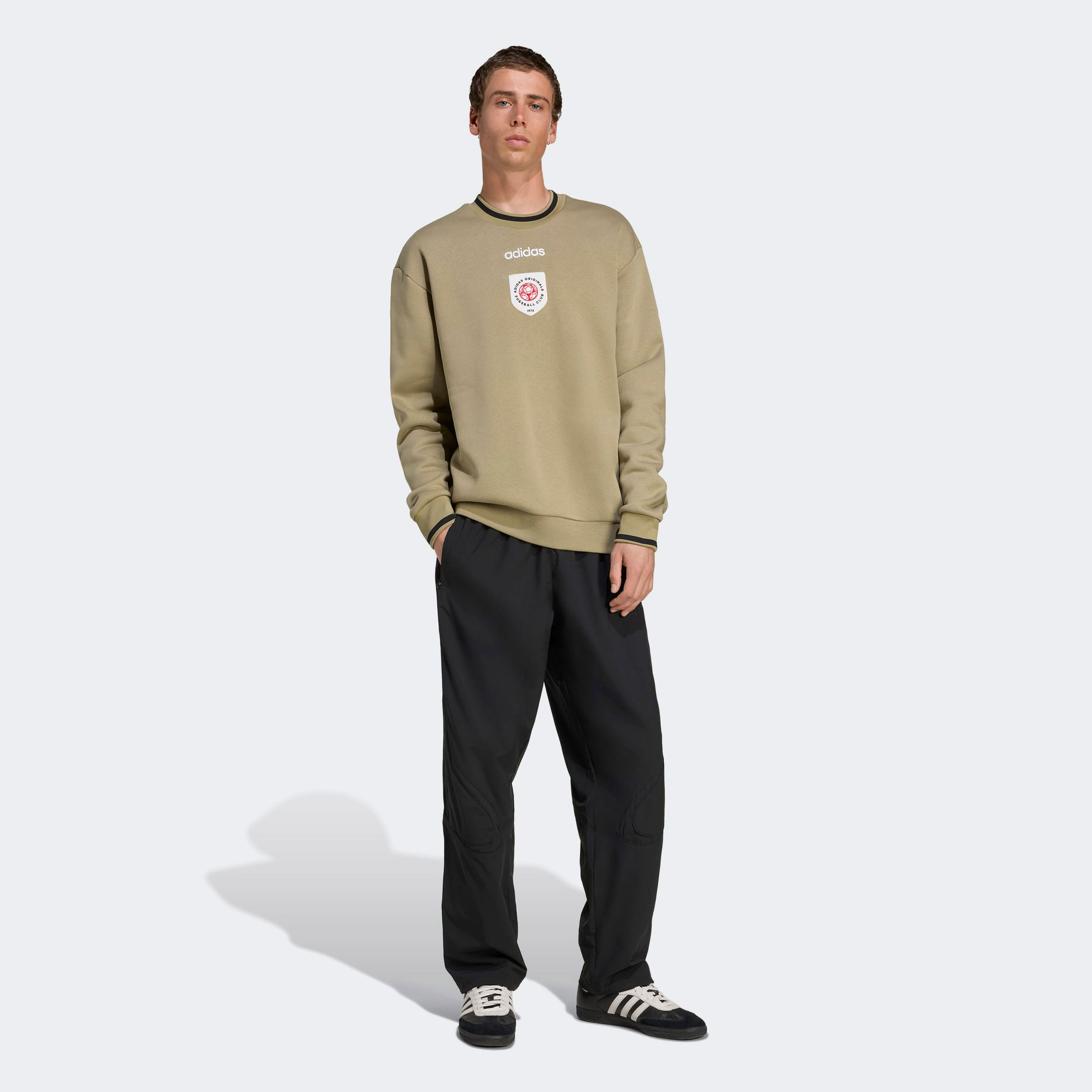 adidas Crenec St Erkek Yeşil Sweatshirt