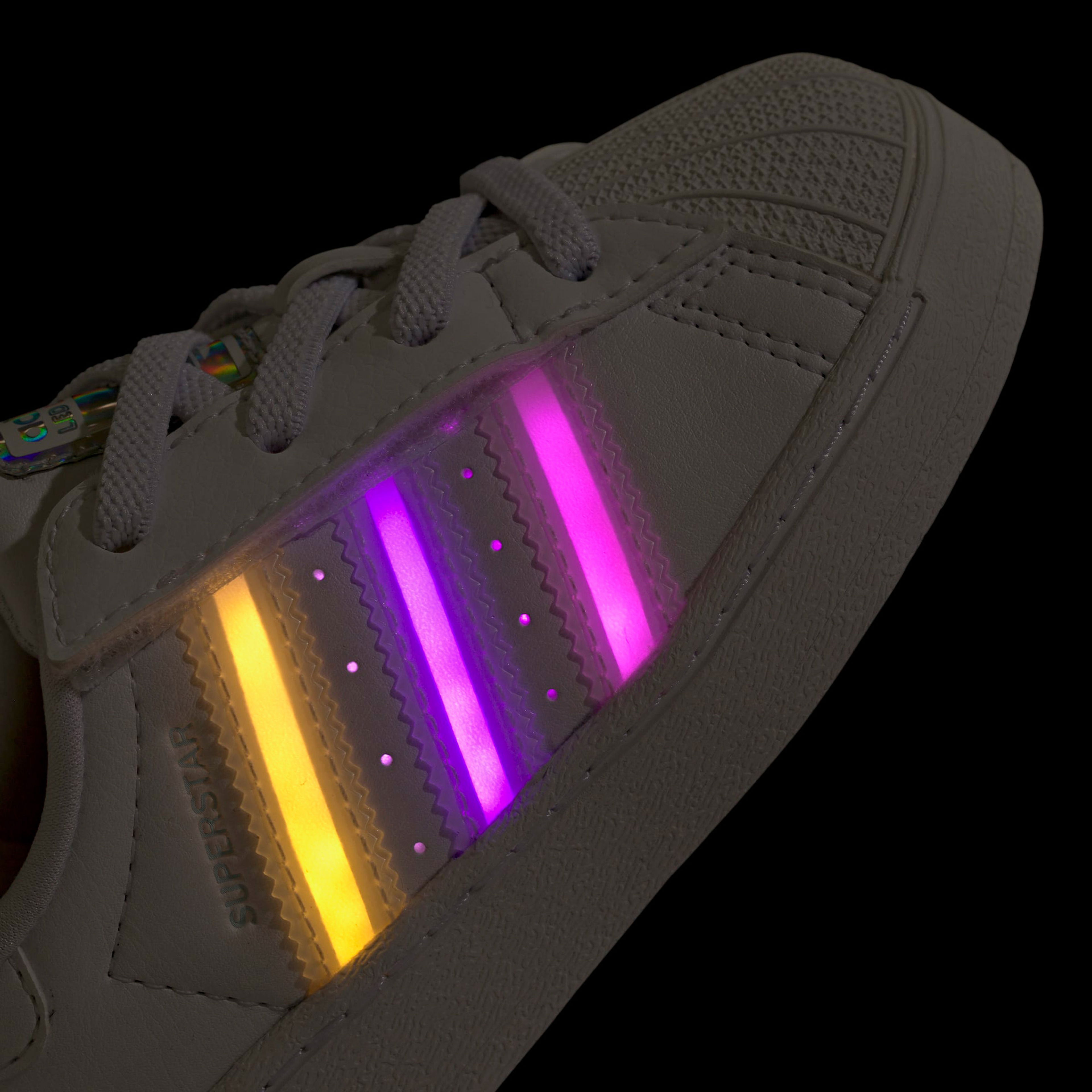 adidas Superstar Led Lights Cf El I Çocuk Beyaz Spor Ayakkabı