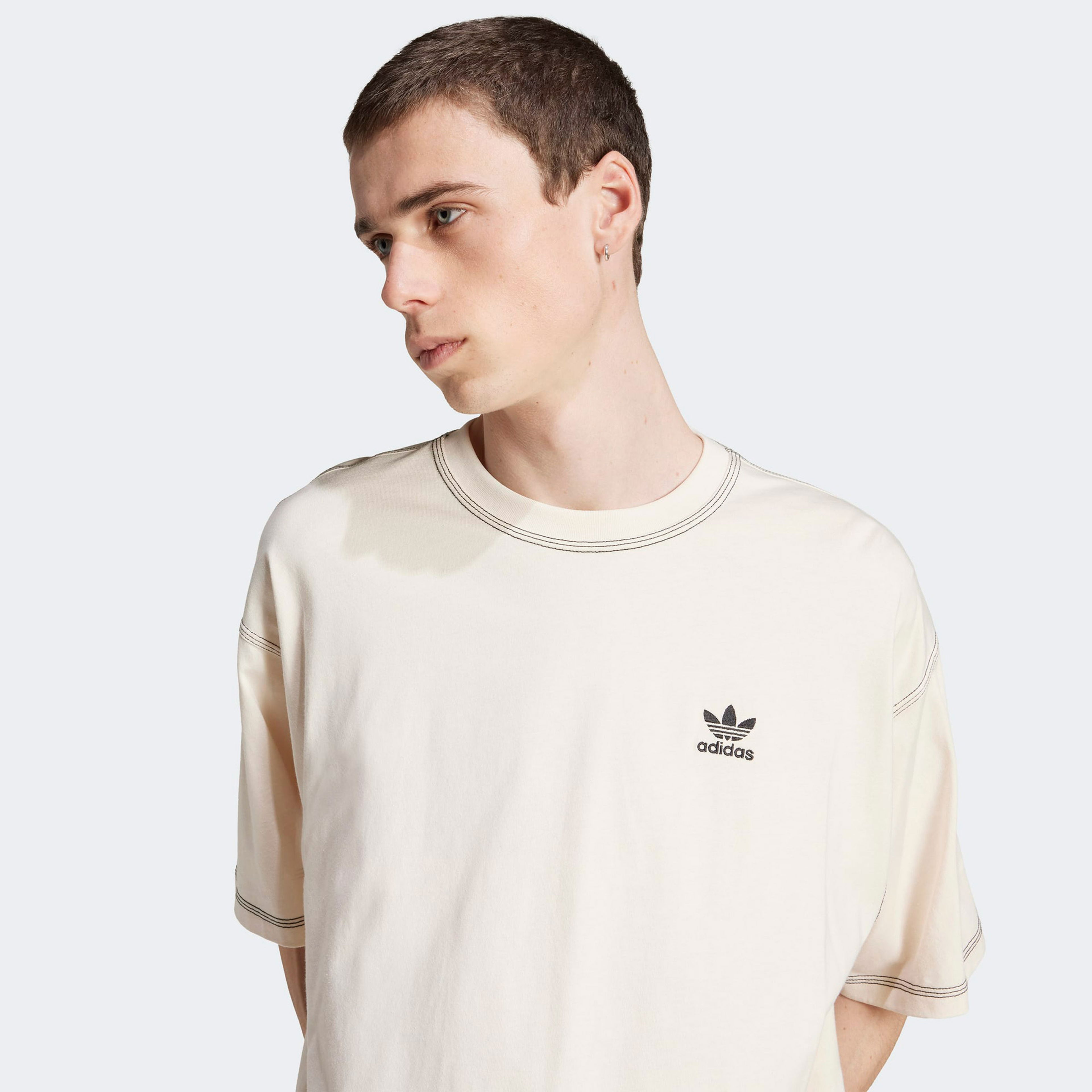 adidas Essential Erkek Beyaz T-Shirt