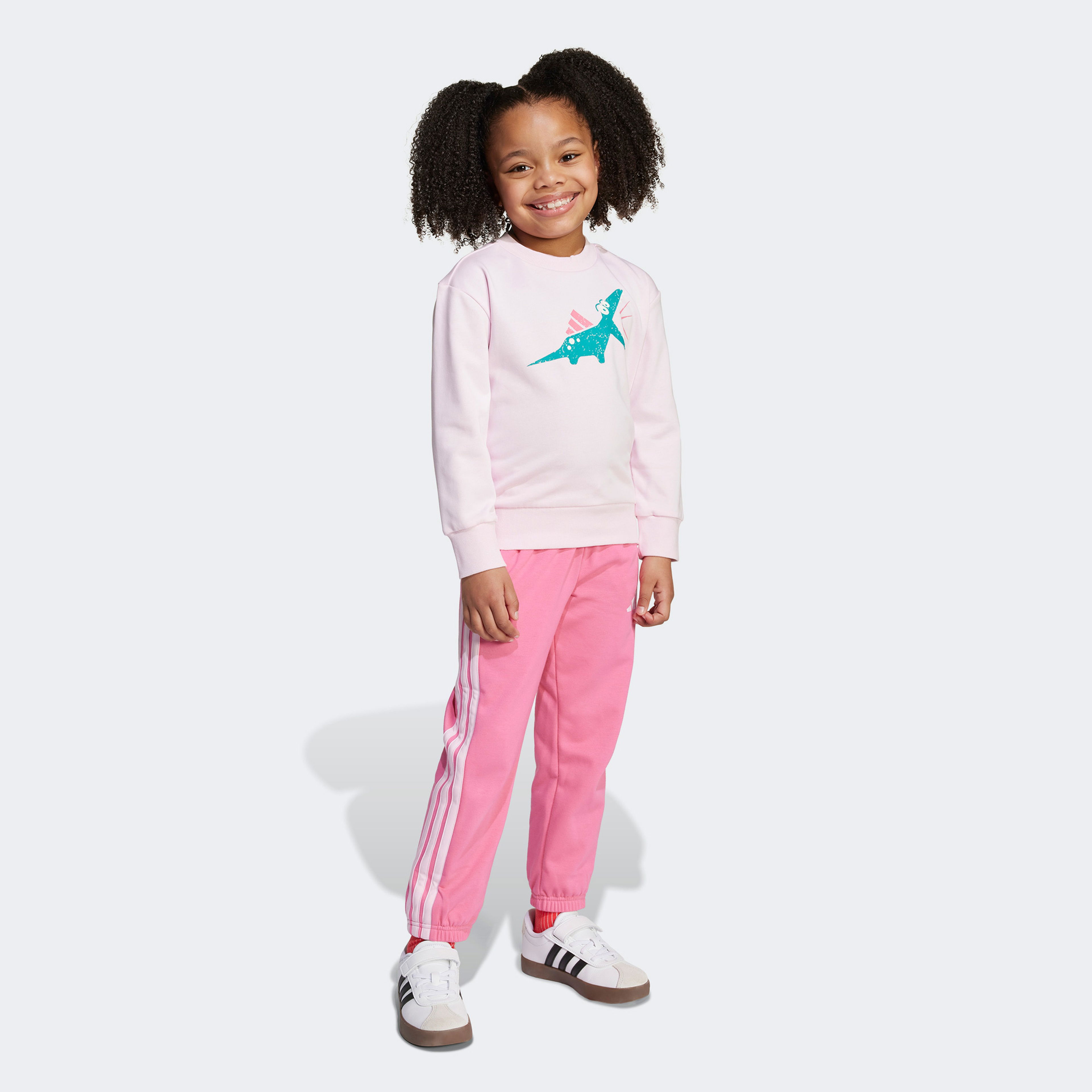 adidas Adiraptor Set Çocuk Pembe Eşofman Takımı