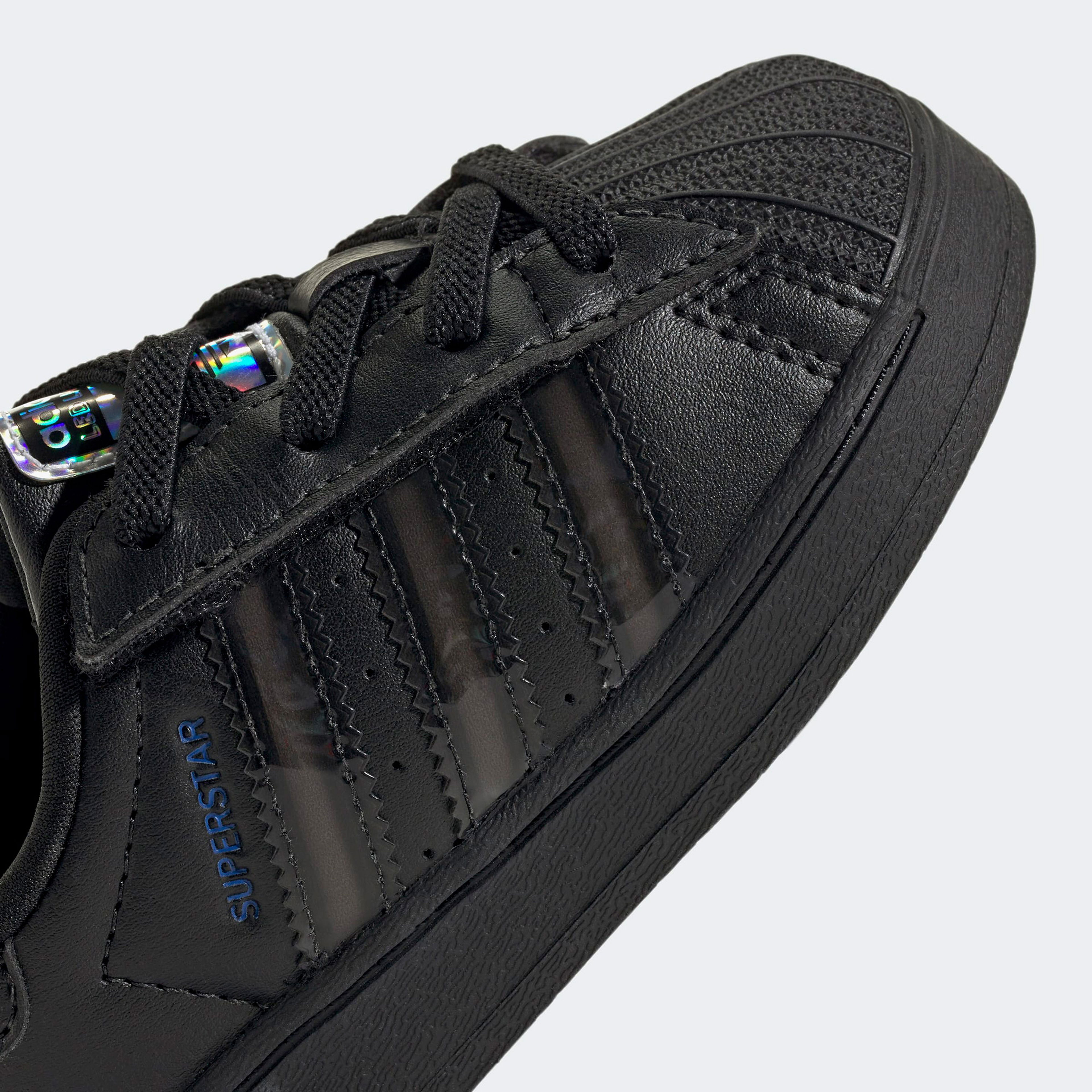 adidas Superstar Led Lights Cf El I Çocuk Siyah Spor Ayakkabı