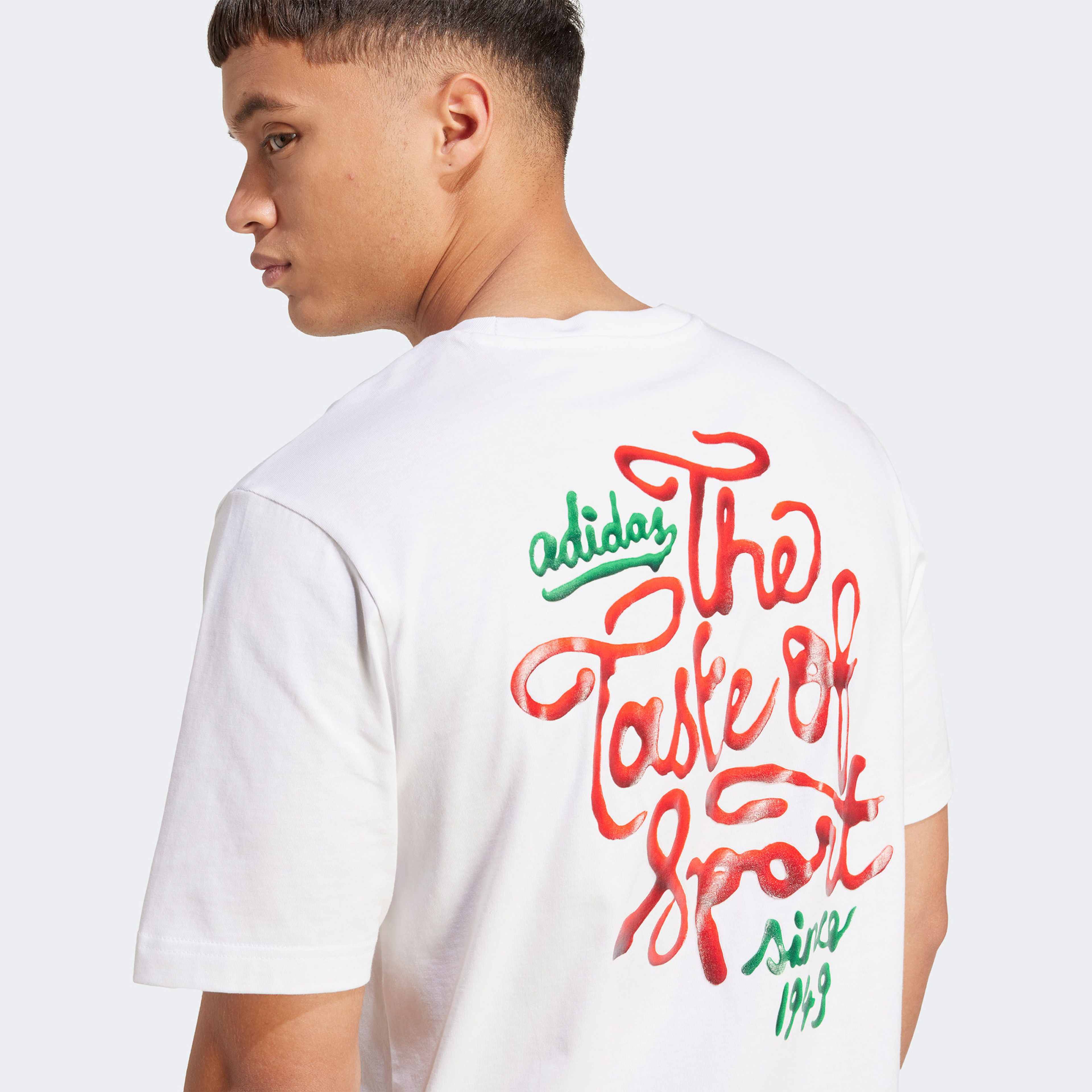 adidas M Sauce Erkek Beyaz T-Shirt