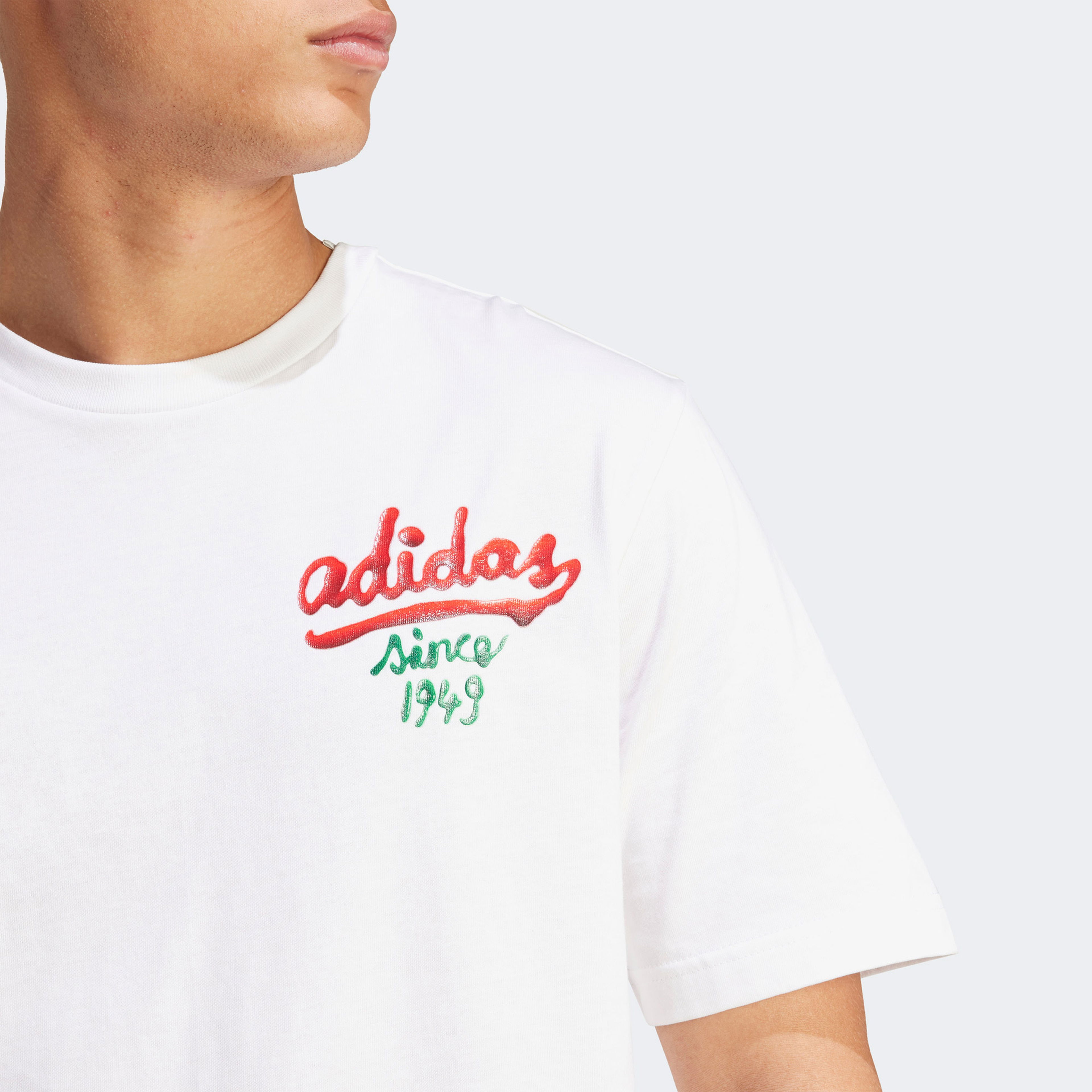 adidas M Sauce Erkek Beyaz T-Shirt