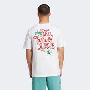 adidas M Sauce Erkek Beyaz T-Shirt
