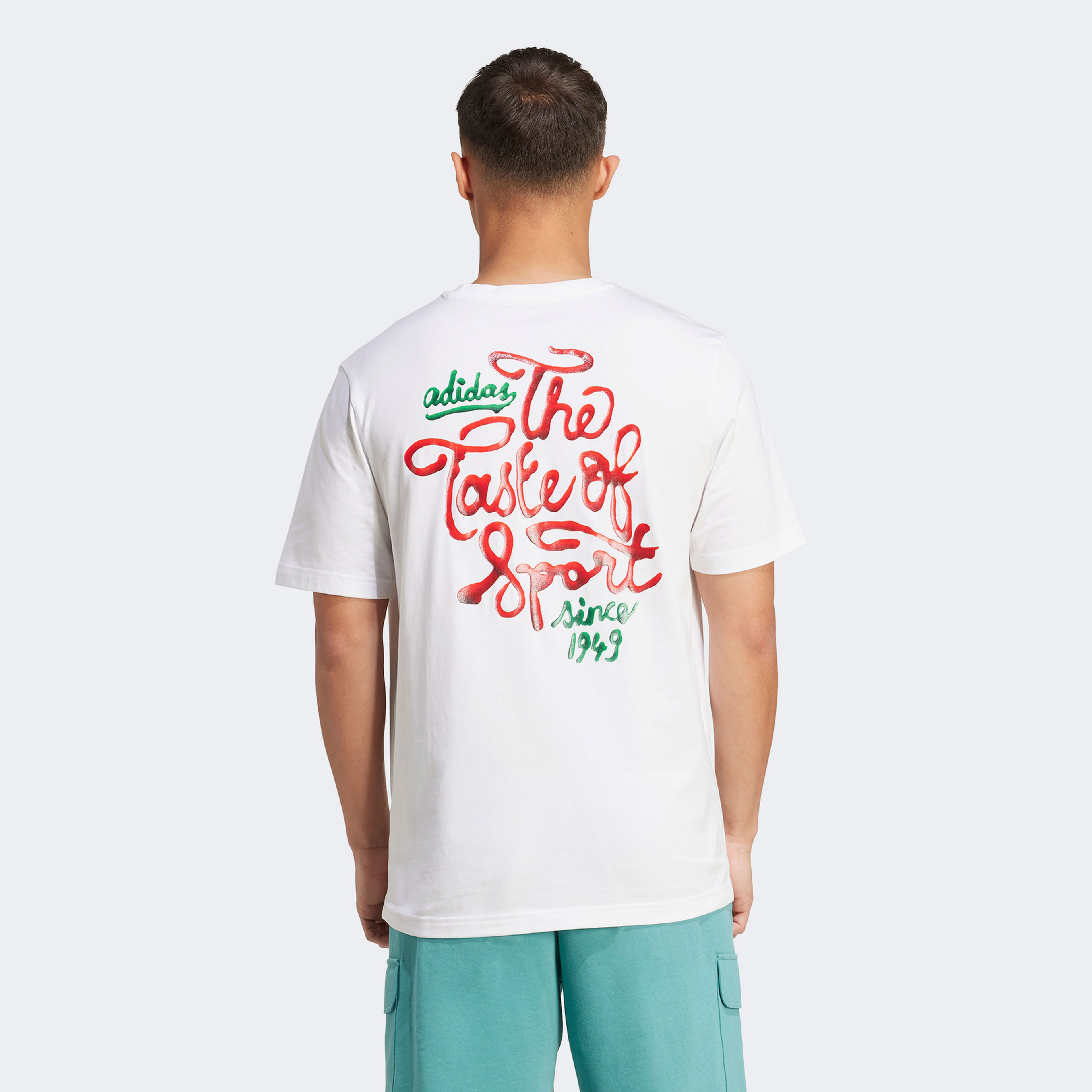 adidas M Sauce Erkek Beyaz T-Shirt