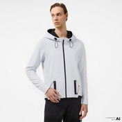 Skechers 2XI-Lock Full Zip Erkek Gri Eşofman Üstü