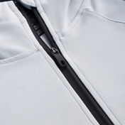 Skechers 2XI-Lock Full Zip Erkek Gri Eşofman Üstü