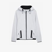Skechers 2XI-Lock Full Zip Erkek Gri Eşofman Üstü