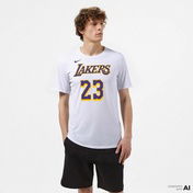 Nike Los Angeles Lakers Edition Erkek Beyaz T-Shirt