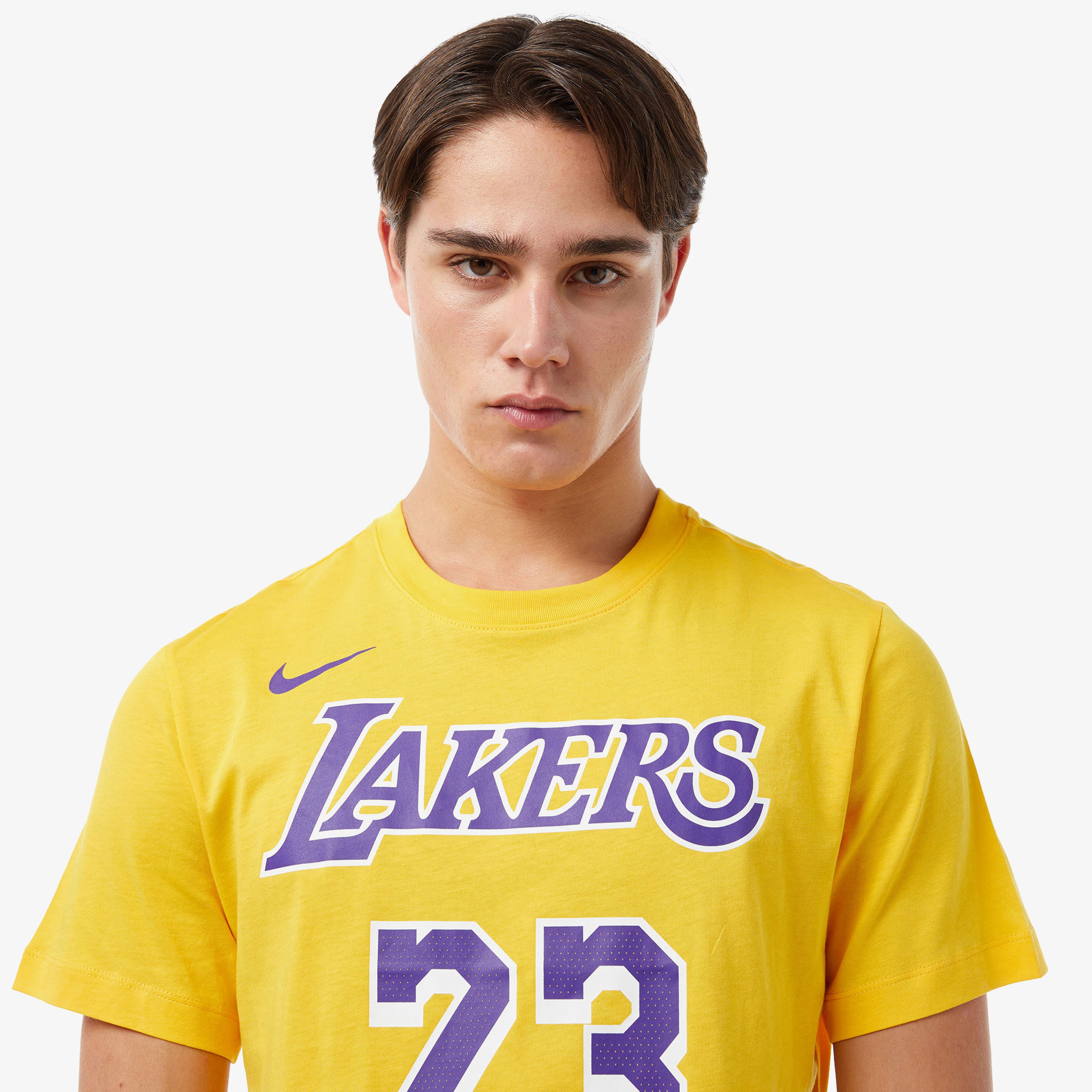 Nike Los Angeles Lakers Edition Erkek Sarı T-Shirt