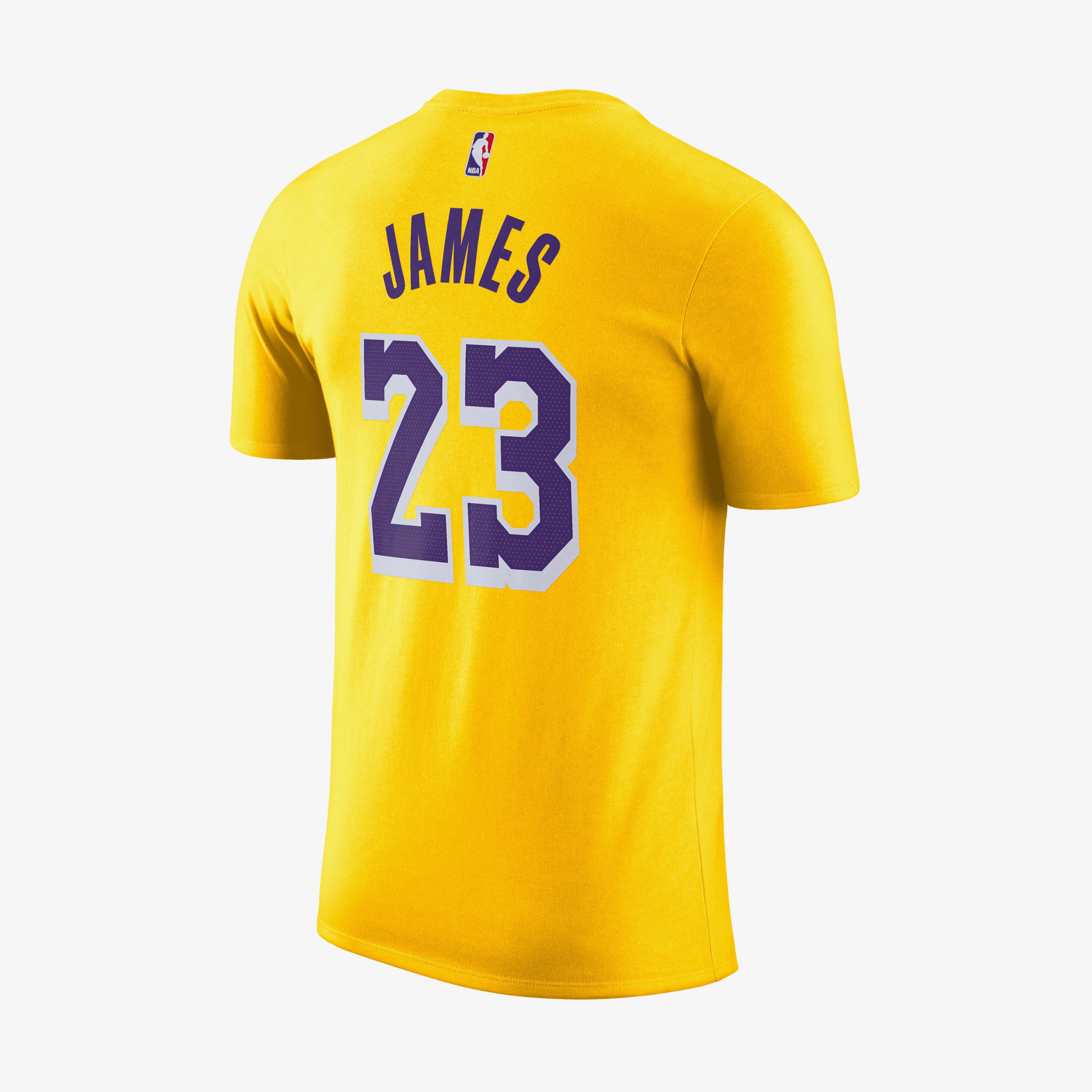 Nike Los Angeles Lakers Edition Erkek Sarı T-Shirt