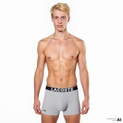 Lacoste Classic Erkek Baskılı 3'lü Renkli Boxer