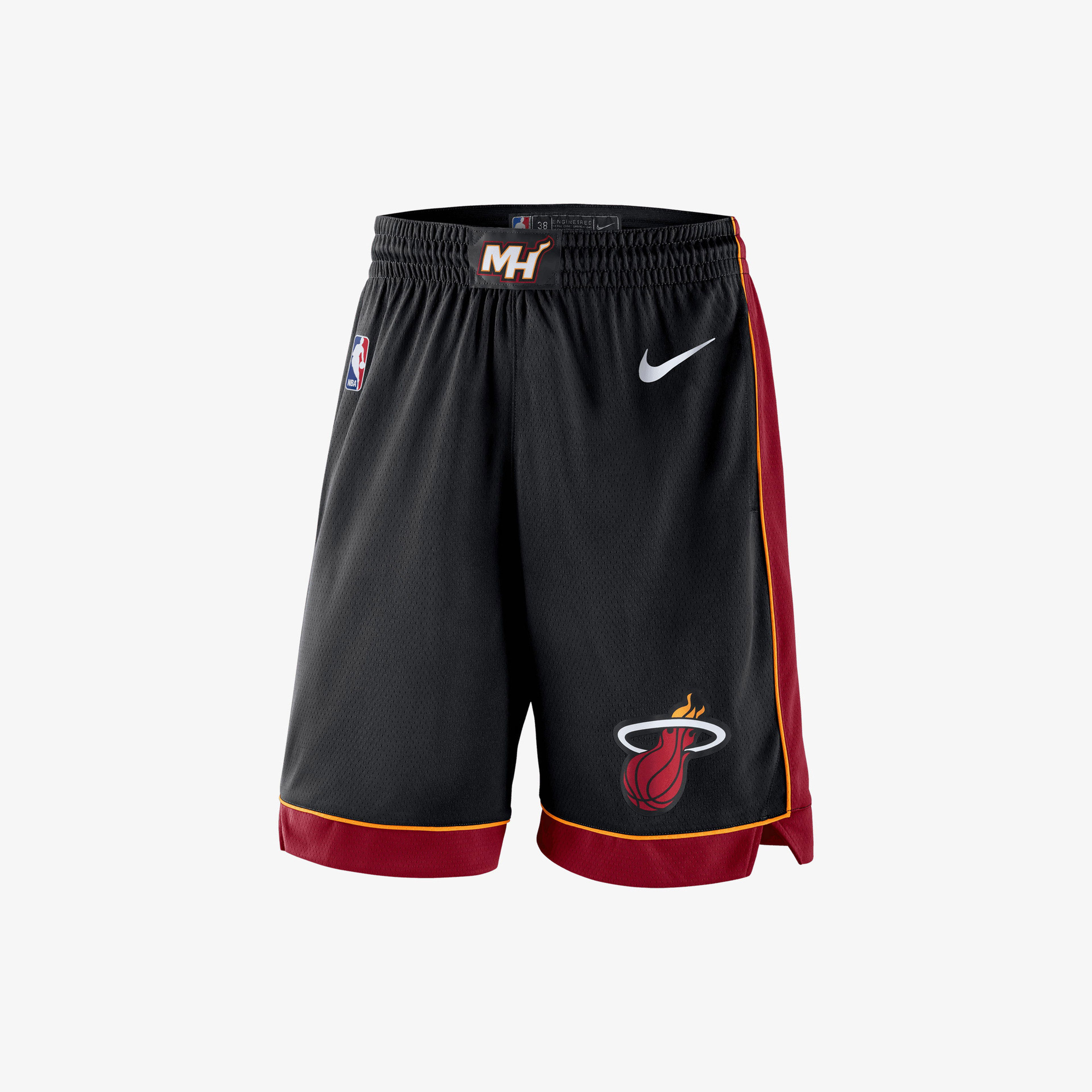 Nike Miami Heat Erkek Siyah Basketbol Şortu