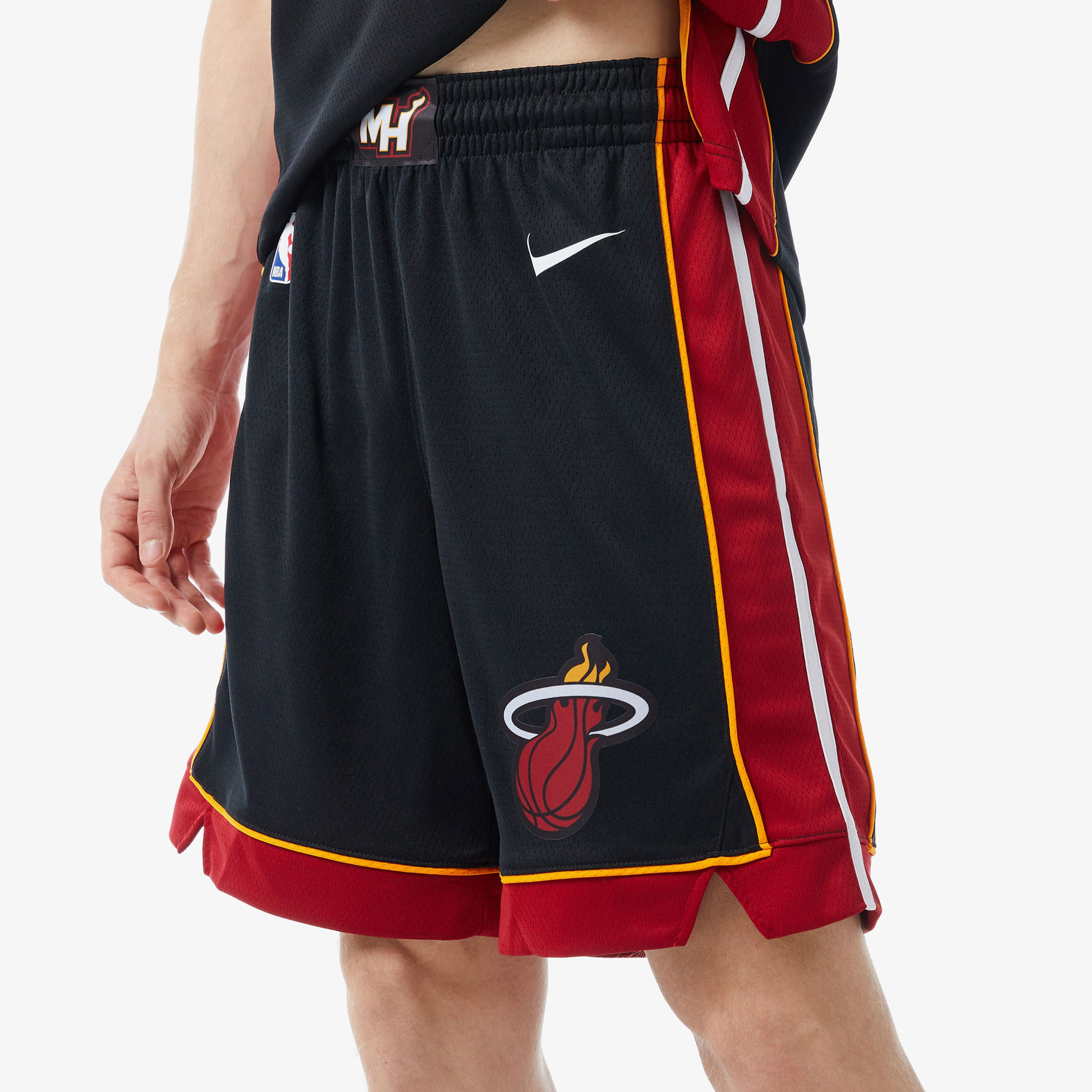 Nike Miami Heat Erkek Siyah Basketbol Şortu