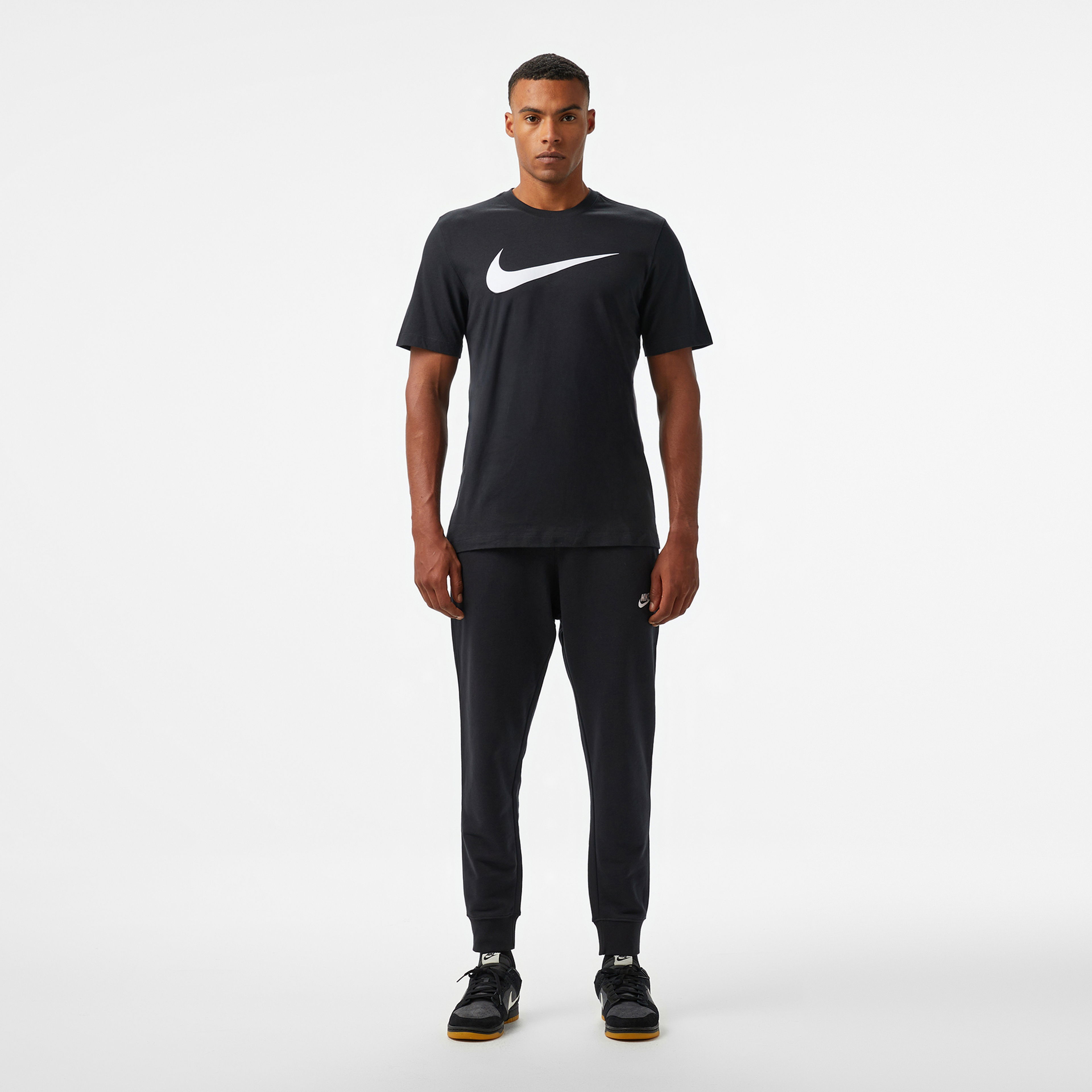 Nike Club Erkek Siyah Eşofman Altı