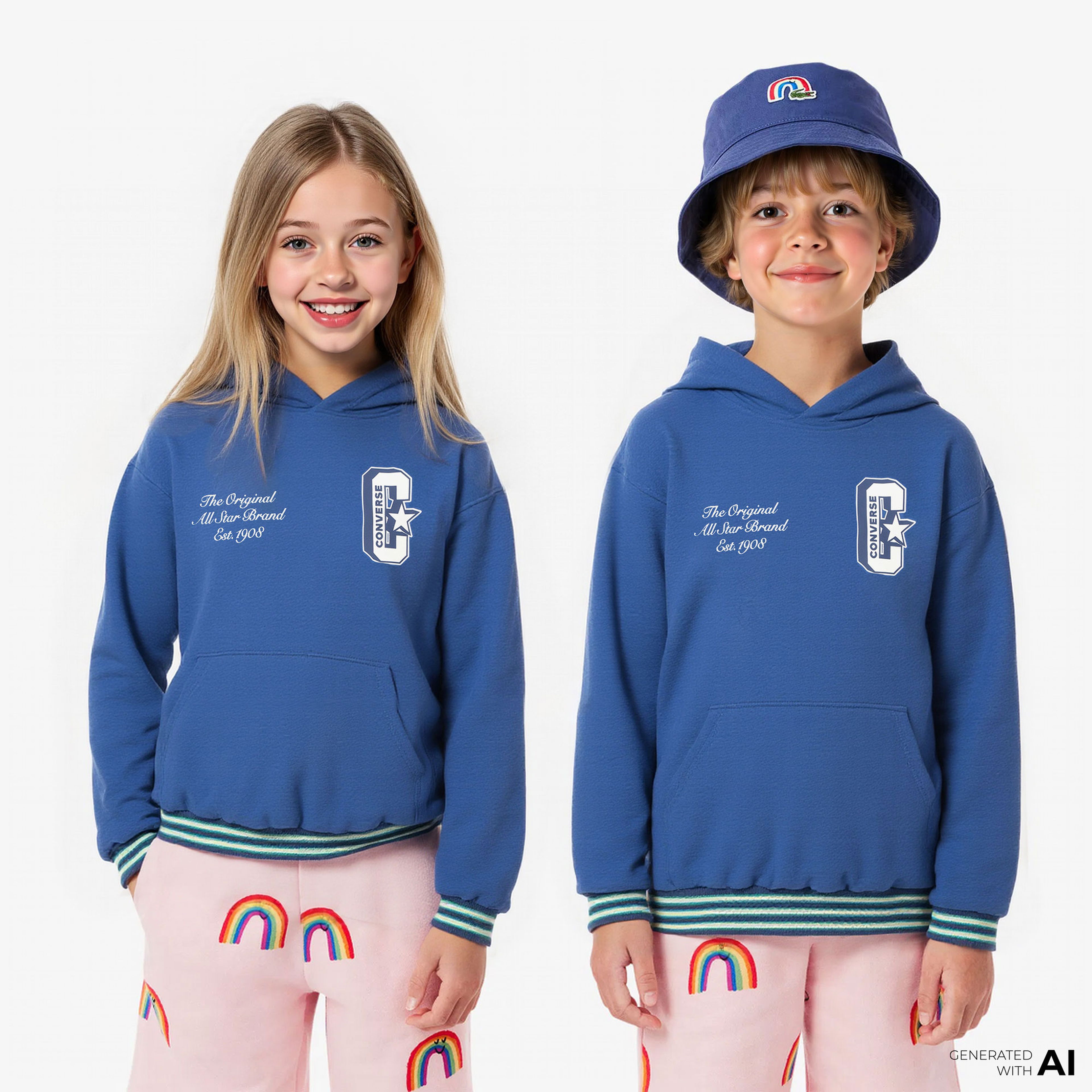 Converse Classic Çocuk Lacivert Sweatshirt
