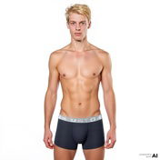 UNITED4 Underwear 2'li Erkek Lacivert Boxer