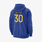 Nike Golden State Warriors Club Erkek Mavi Hoodie