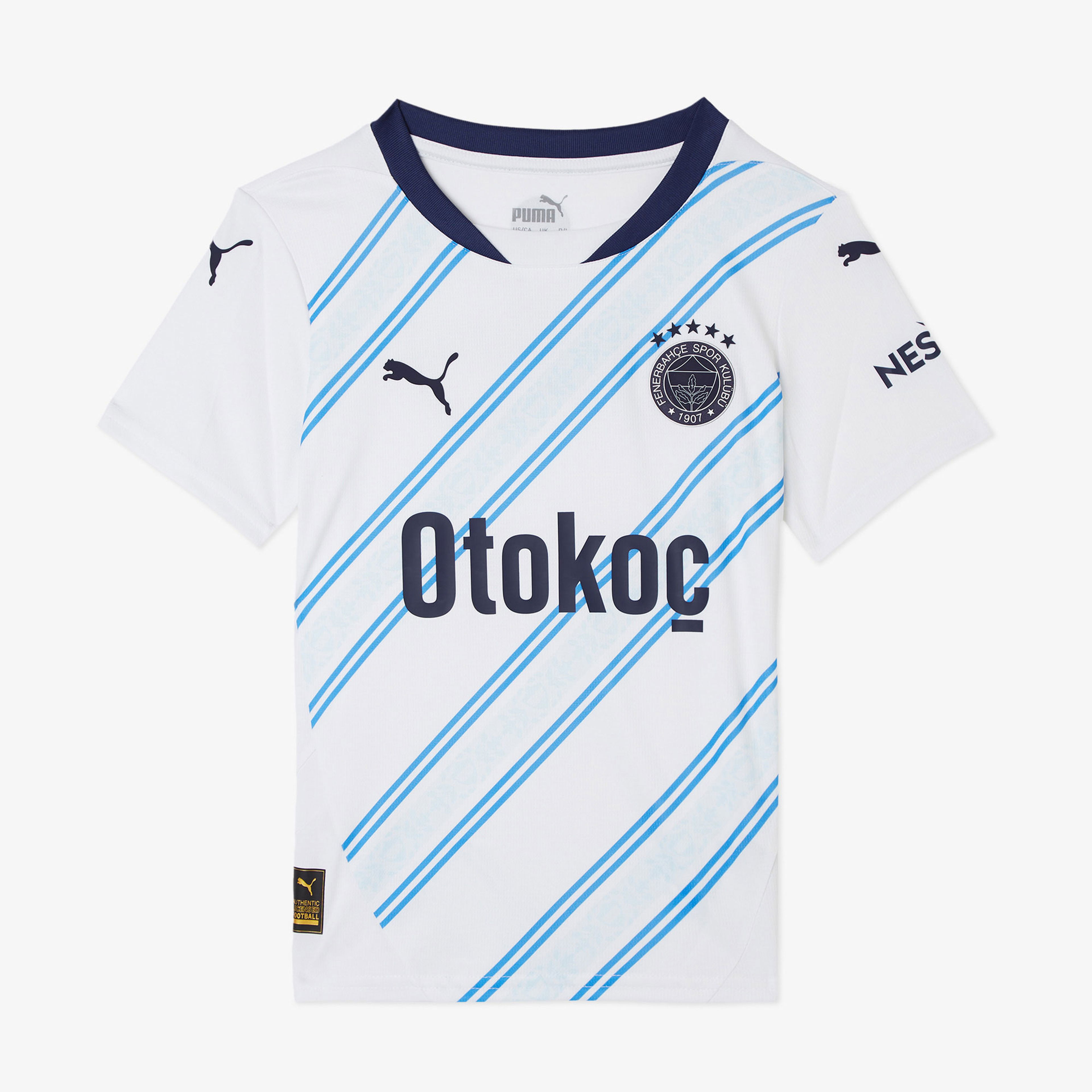 Puma Fenerbahçe Sk Deplasman Çocuk Beyaz Forma