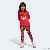 adidas X Disney Mickey Mouse Bebek Kırmızı Eşofman Takımı