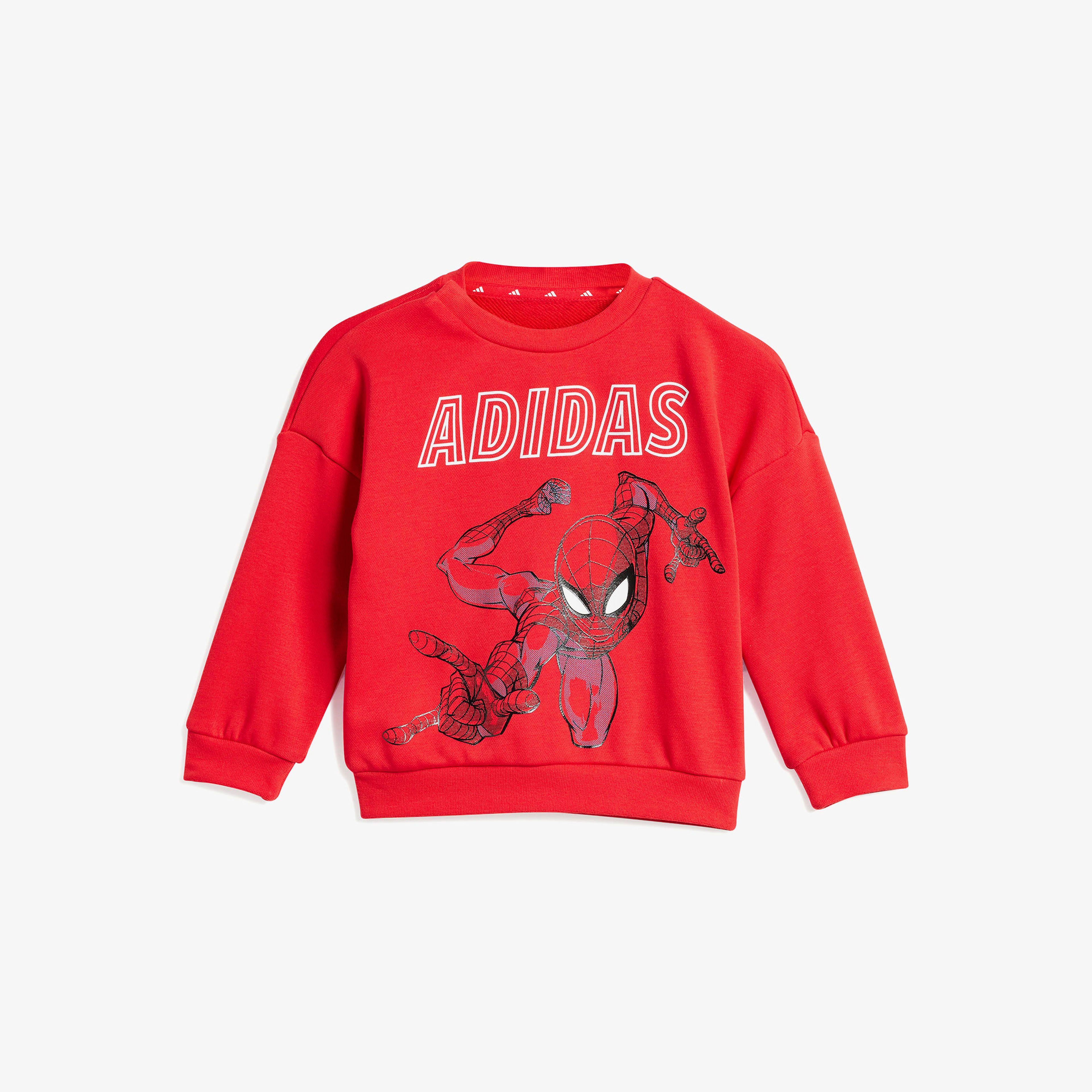 adidas X Marvel Spiderman Çocuk Siyah/Kırmızı Eşofman Takımı