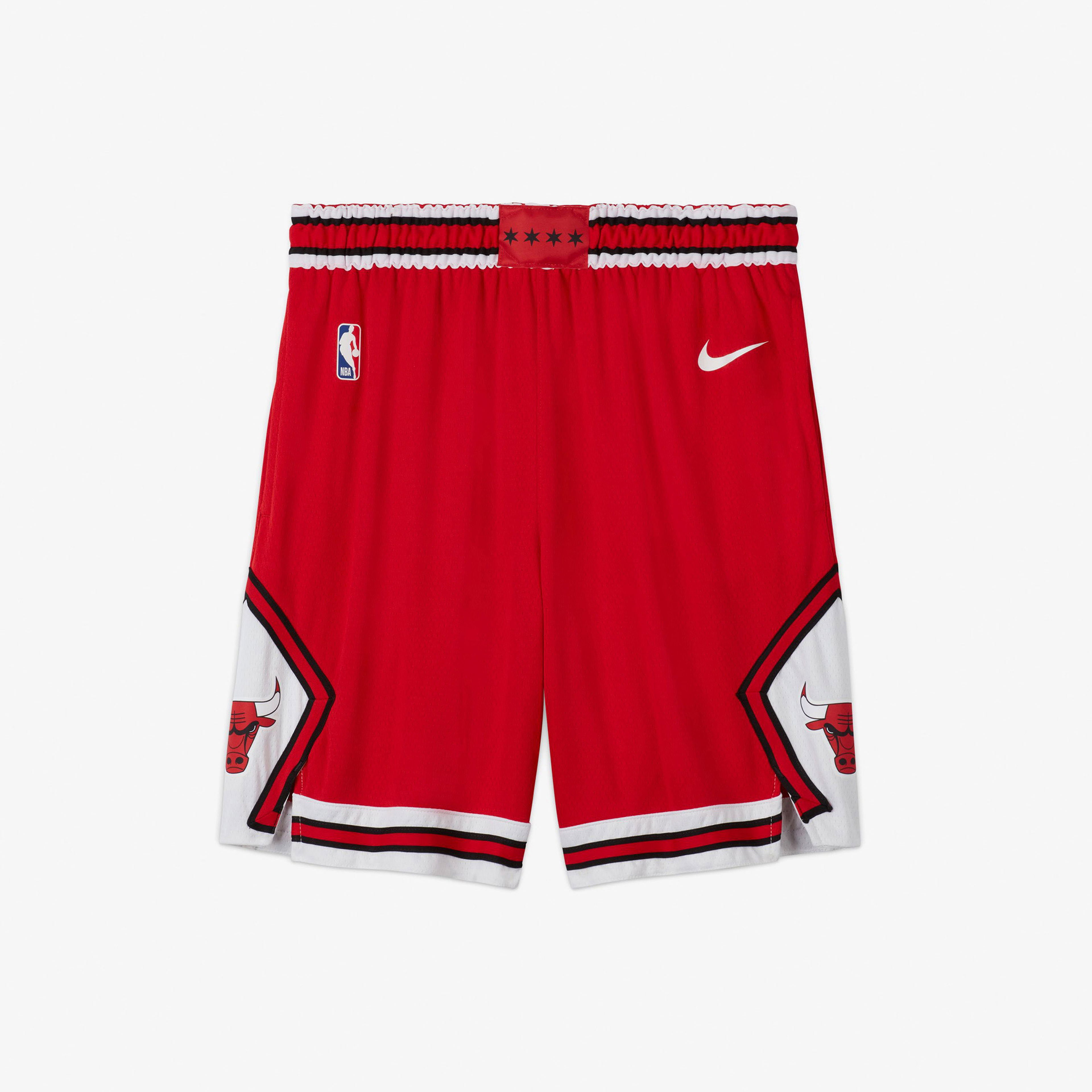 Nike Chicago Bulls Spotlight Erkek Kırmızı Basketbol Şortu