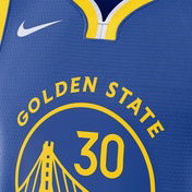Nike Golden State Warriors Icon Erkek Mavi Basketbol Forması