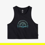 Converse Kadın Siyah T-Shirt