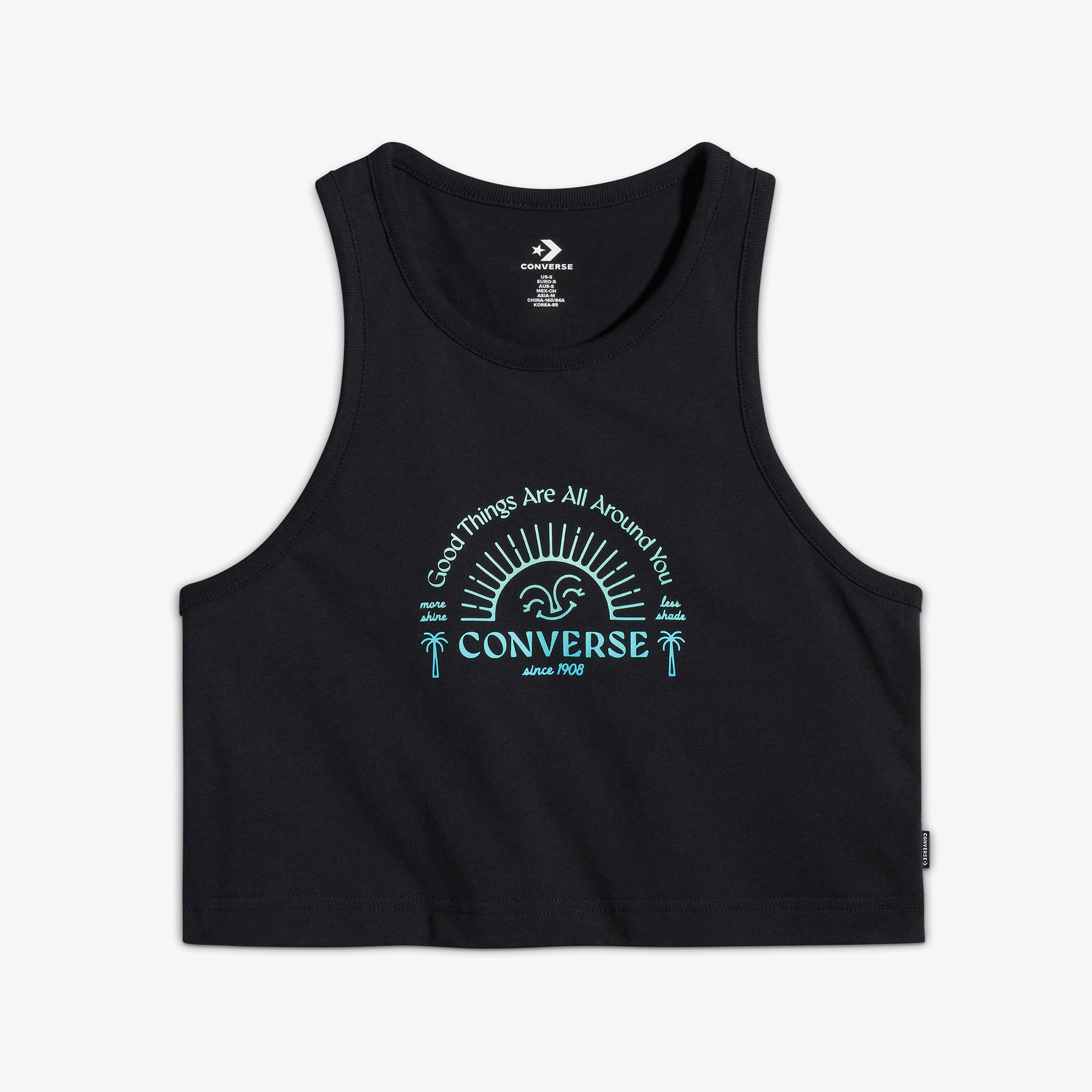 Converse Kadın Siyah T-Shirt