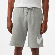 Nike Club Fleece Erkek Gri Şort