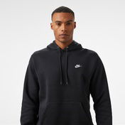 Nike Club Fleece Erkek Siyah Hoodie