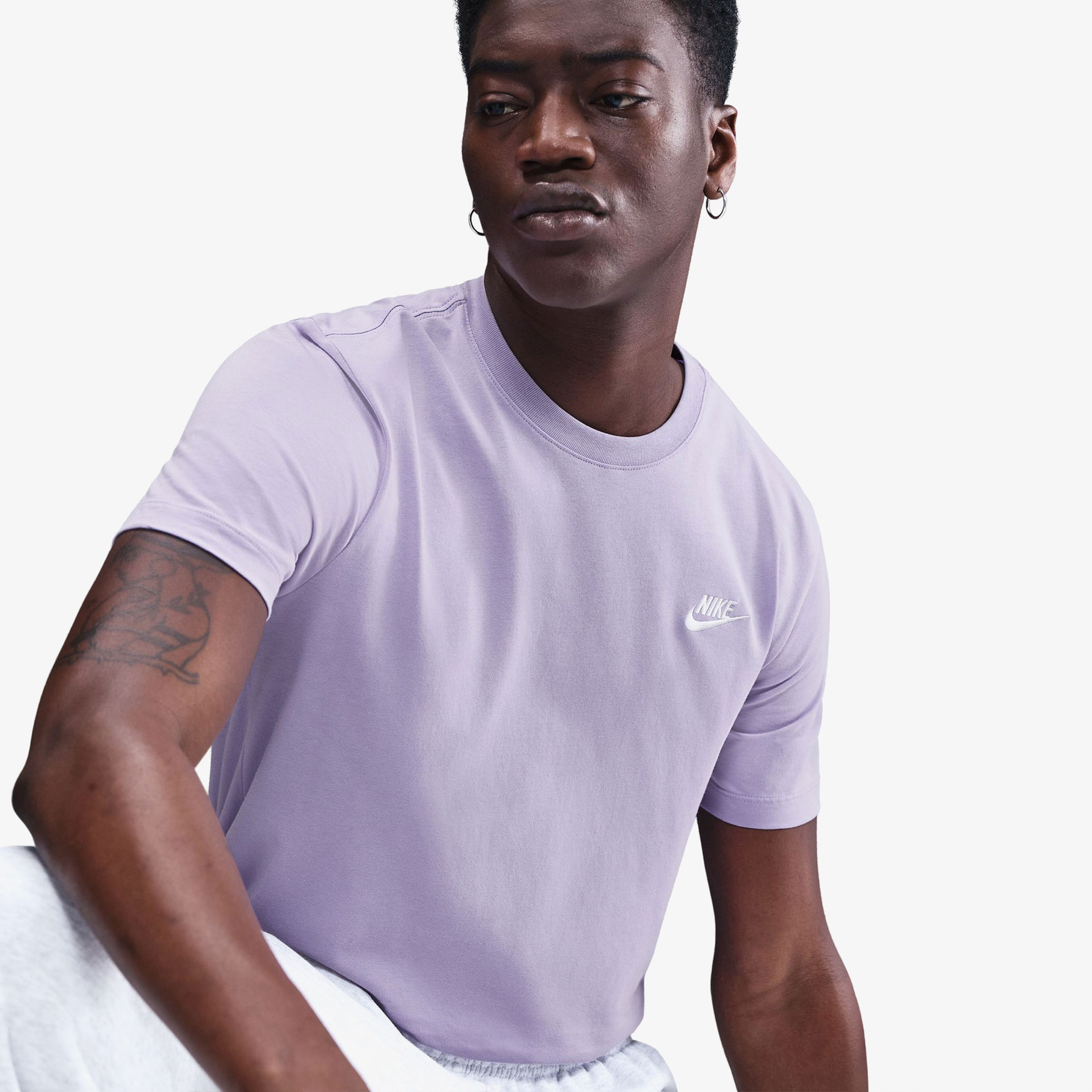 Nike Sportswear Club Erkek Pembe T-Shirt