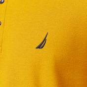 Nautica Erkek Sarı Uzun Kollu Polo Yaka T-Shirt