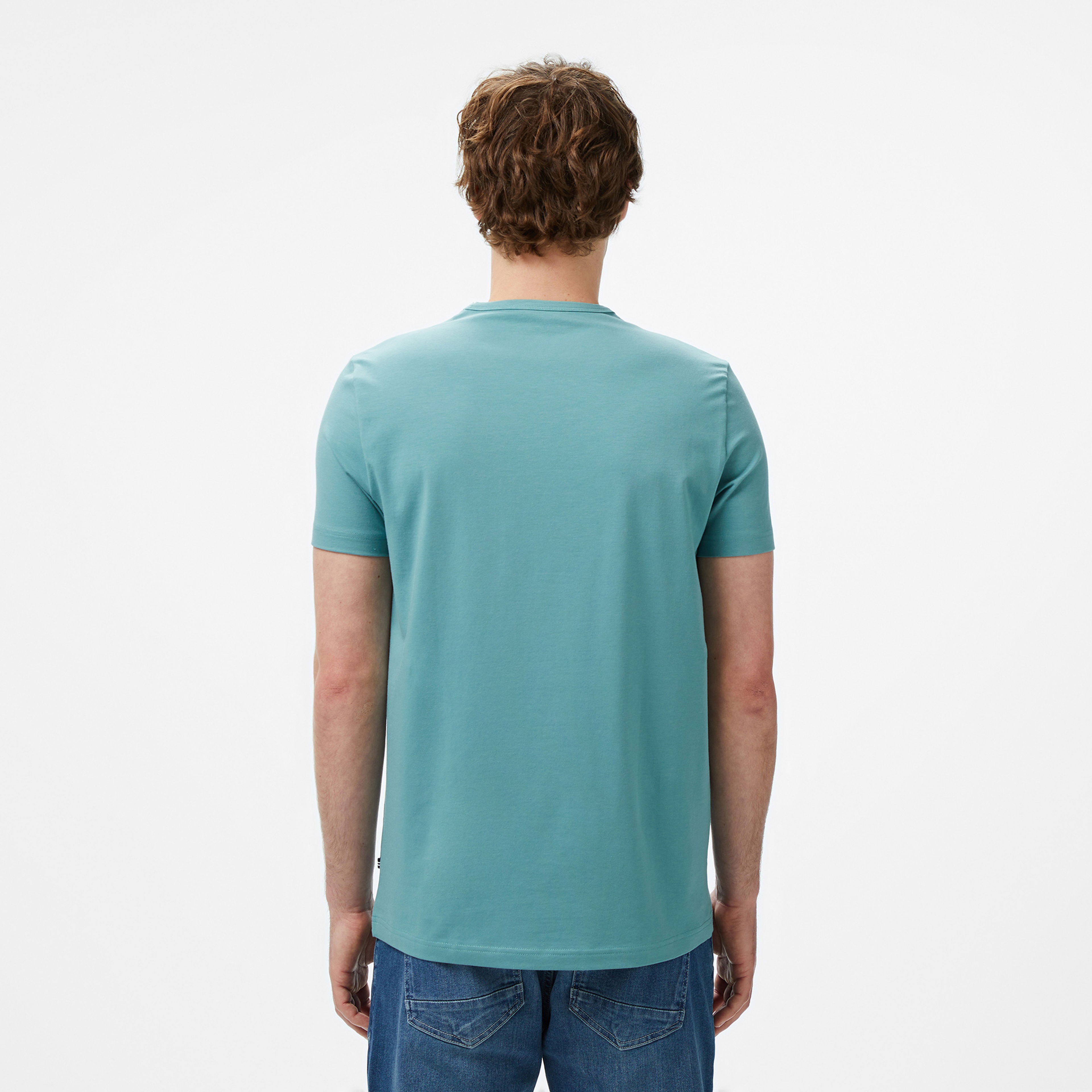 Nautica Erkek Yeşil Regular Fit T-Shirt