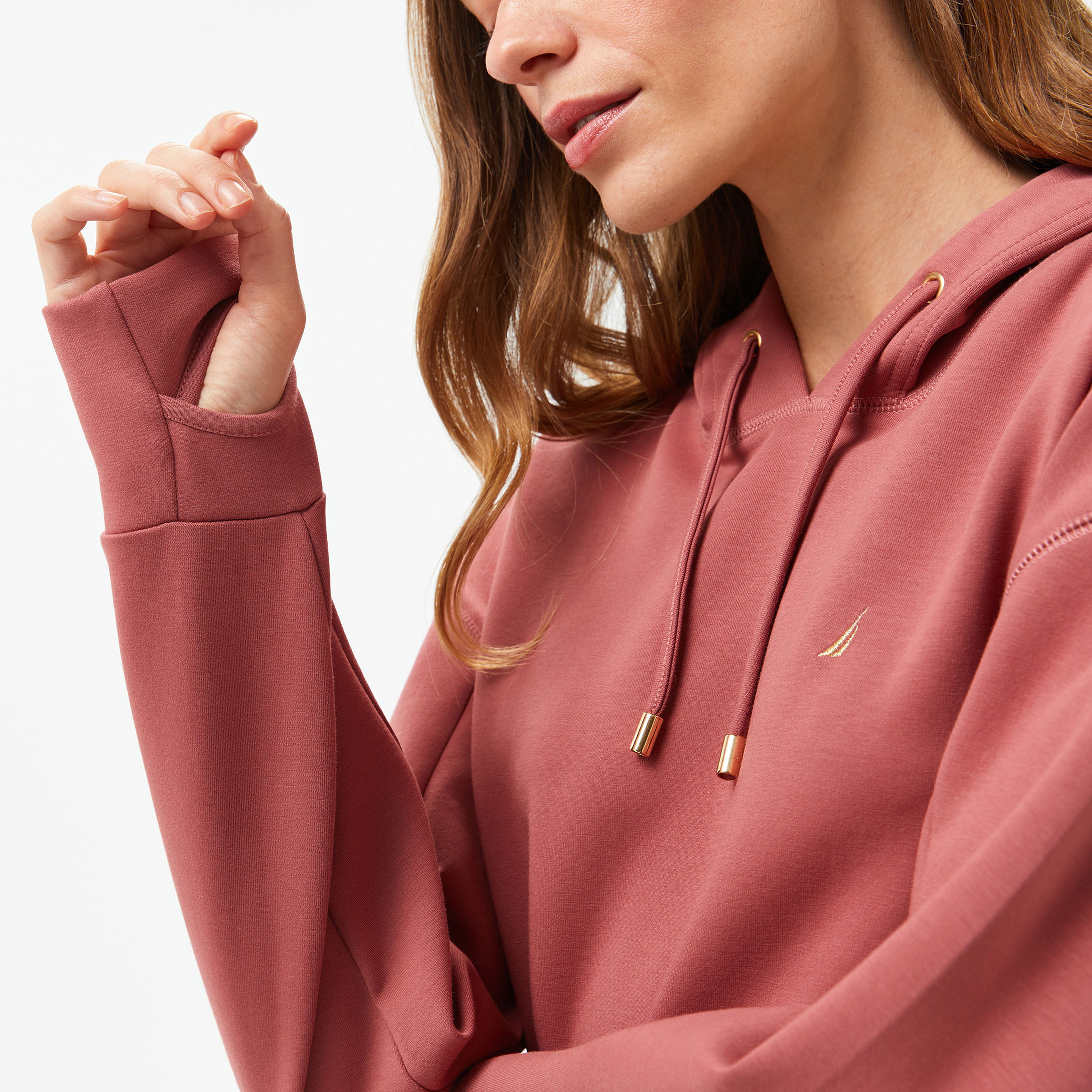 Nautica Kadın Pembe Regular Fit Sweatshirt