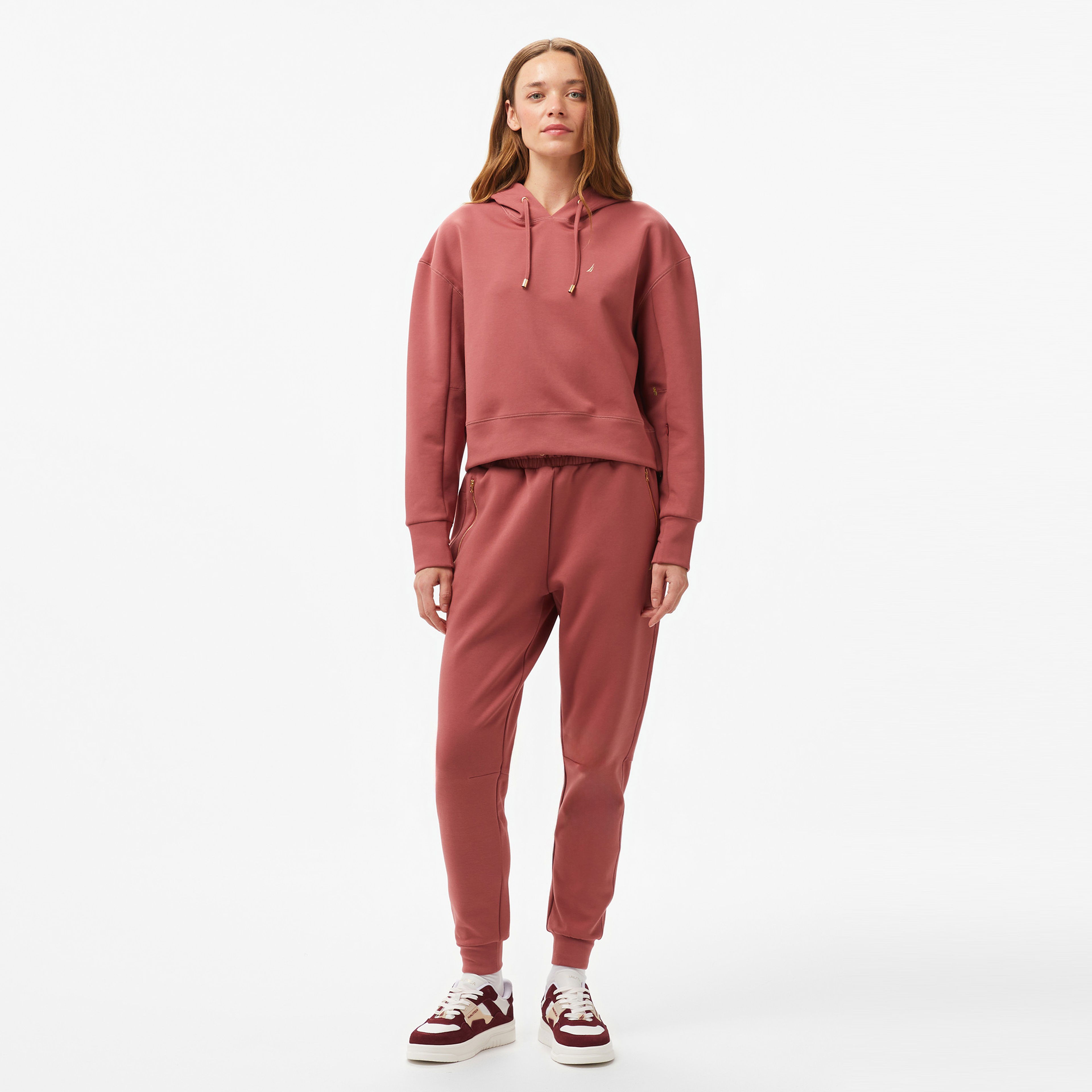 Nautica Kadın Pembe Regular Fit Sweatshirt