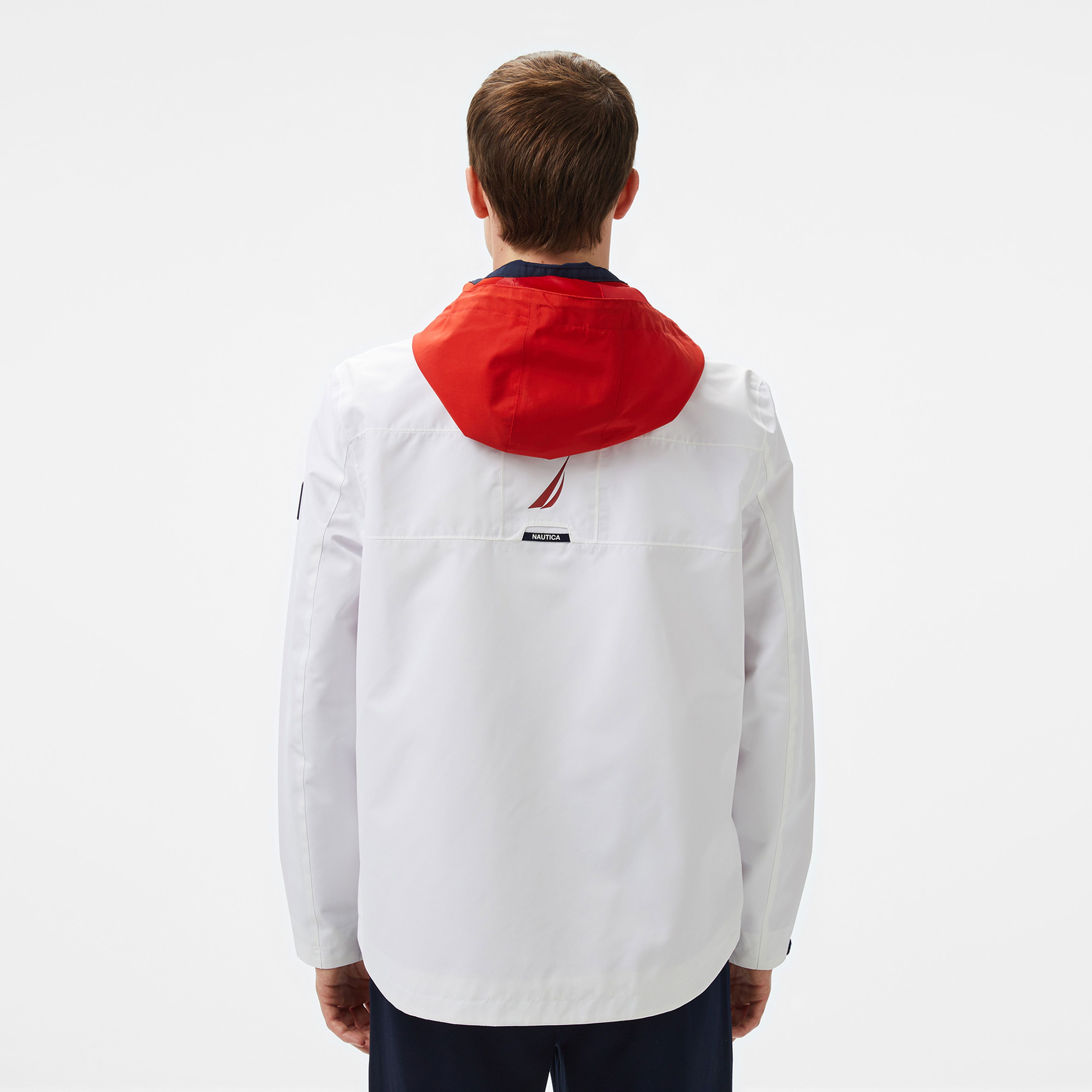 Nautica Erkek Lacivert Regular Fit Dik Yaka Mont
