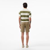Nautica Erkek Yeşil Slim Fit Keten Şort