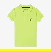 Nautica Erkek Çocuk Yeşil Kısa Kollu Polo Yaka T-Shirt