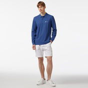 Nautica Erkek Mavi Classic Fit Uzun Kollu Polo
