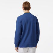 Nautica Erkek Mavi Classic Fit Uzun Kollu Polo