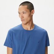 Nautica Erkek Mavi Standart Fit T-Shirt