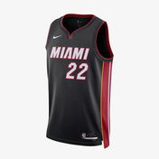Nike Miami Heat Icon Erkek Siyah Basketbol Forması