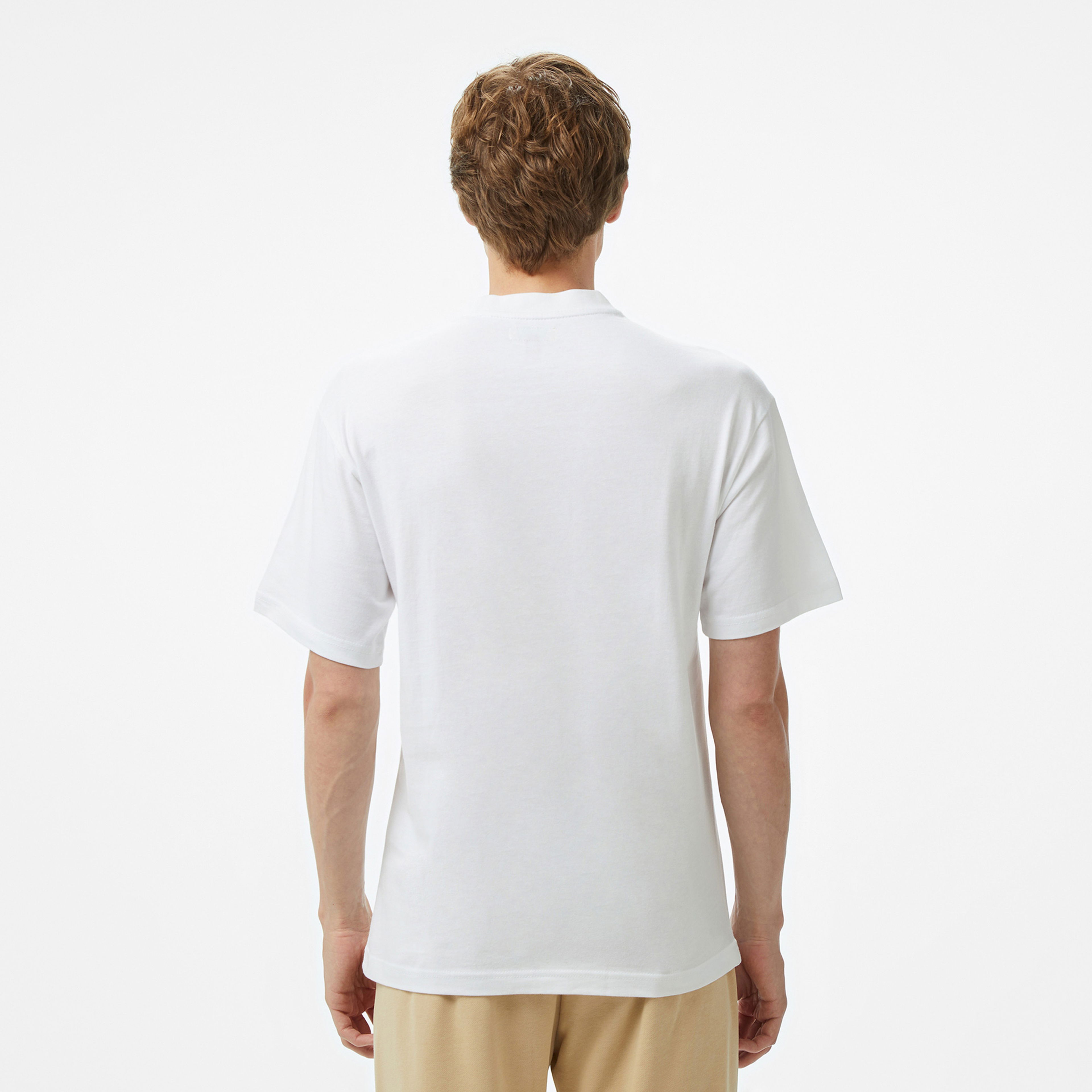 Market x HOSS Doner Erkek Beyaz T-Shirt